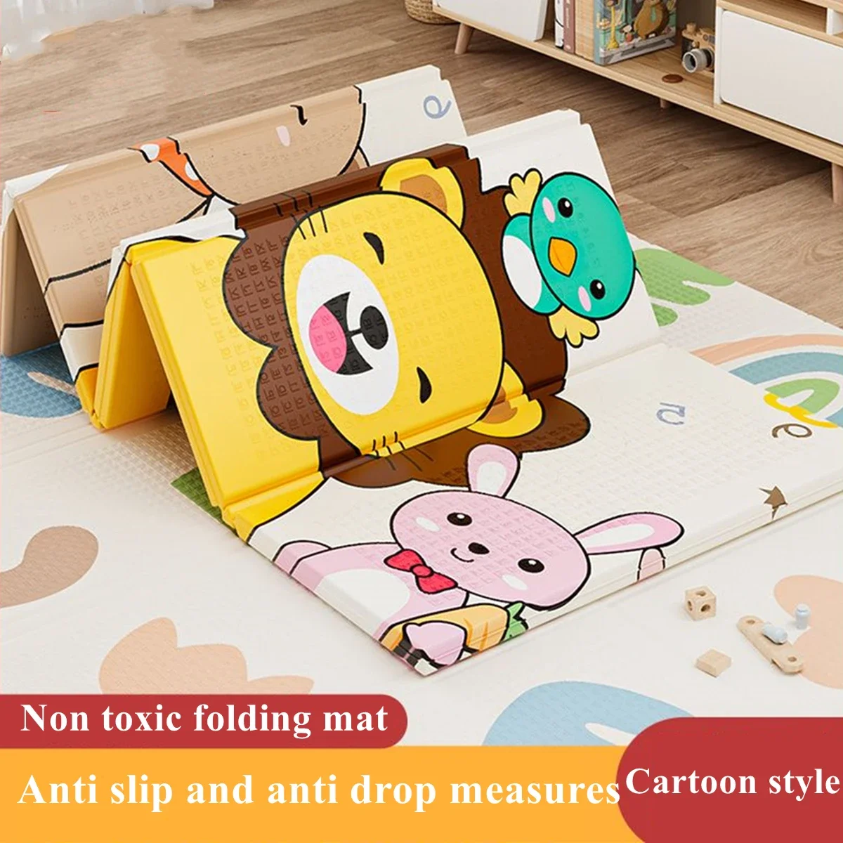 Non-Toxic Baby Play Mat Foldab - Kids Education Nursery 评论和价格