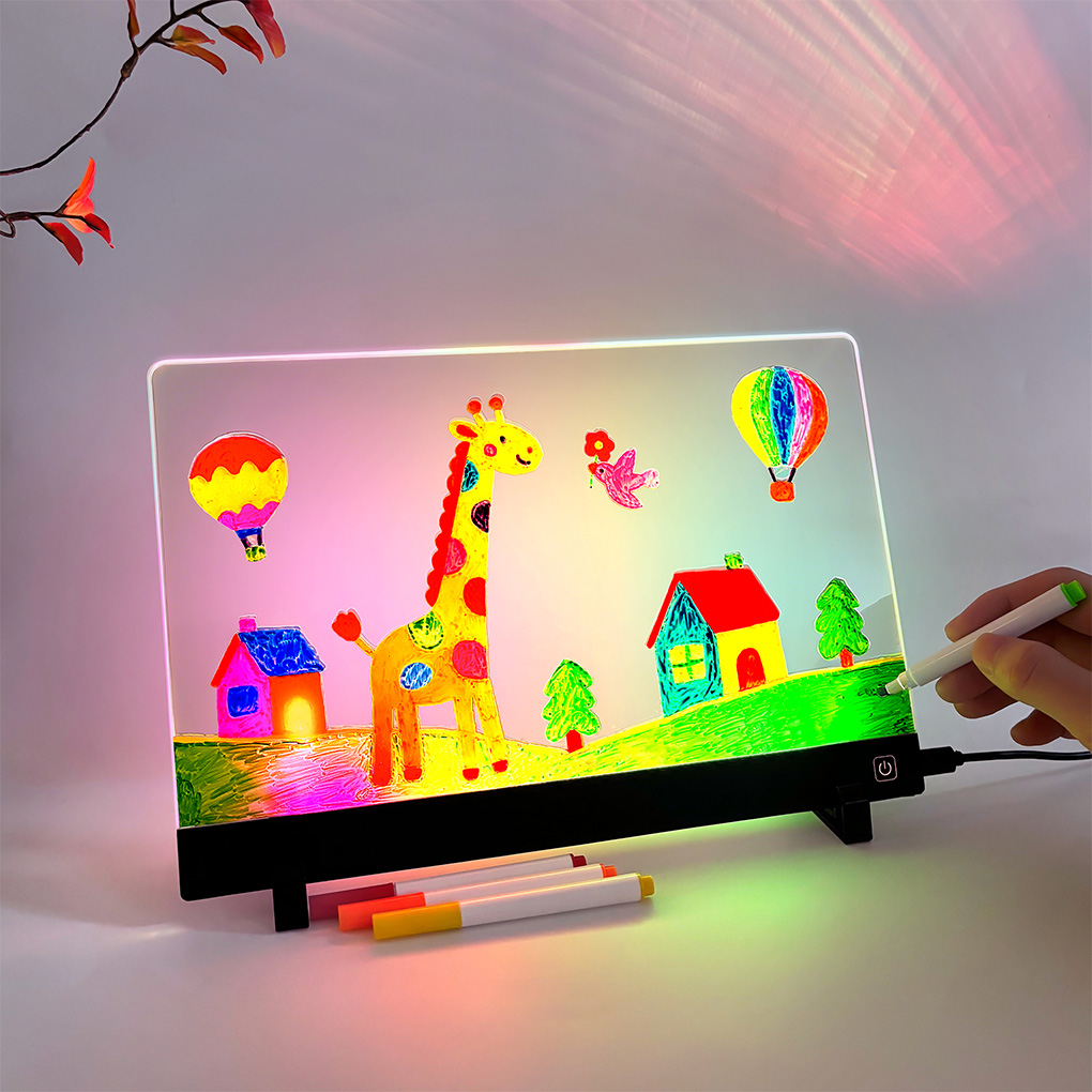 Kids Drawing Board Reusable LC - Kids Education Tablet 评论和价格