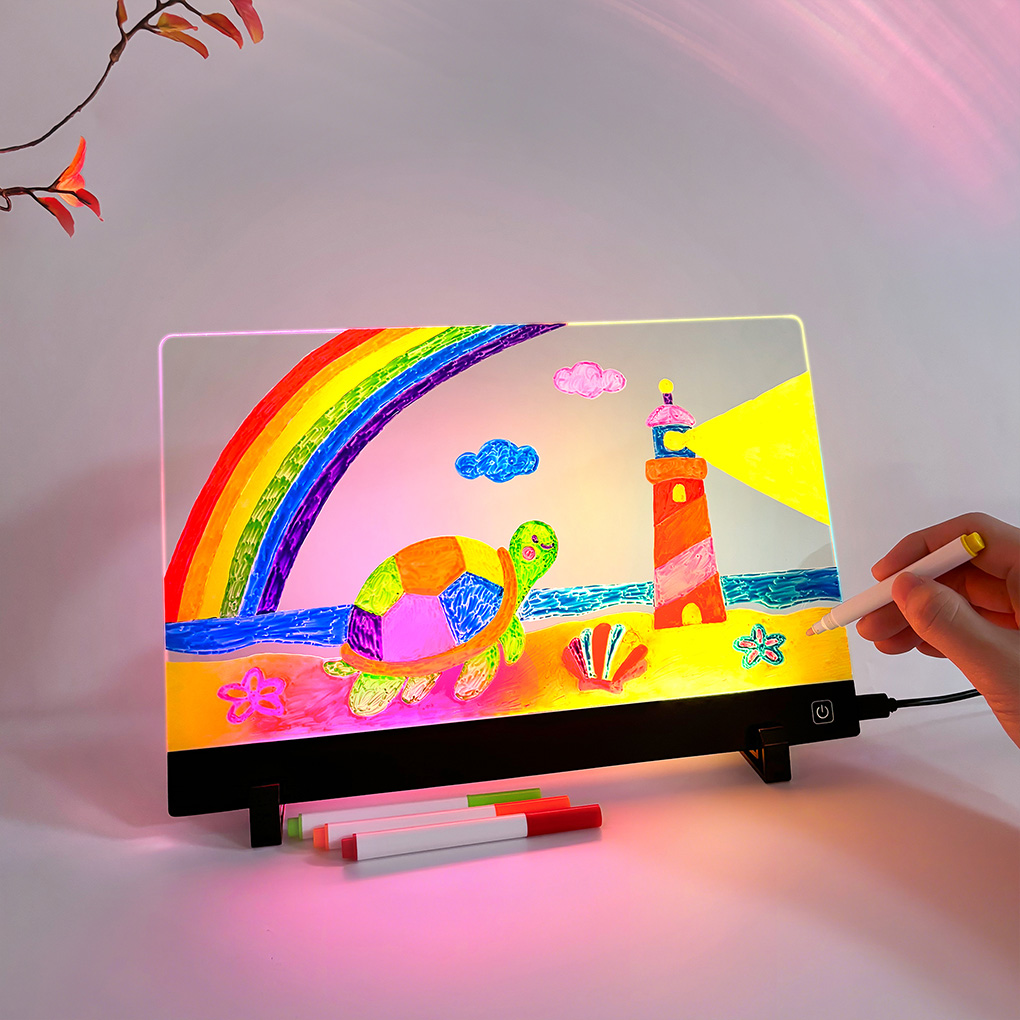 Kids Drawing Board Reusable LC - Kids Education Tablet 评论和价格