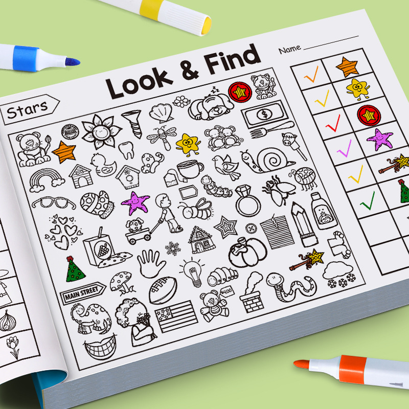 Children's Hidden Object Color - Kids Education Laptop 评论和价格