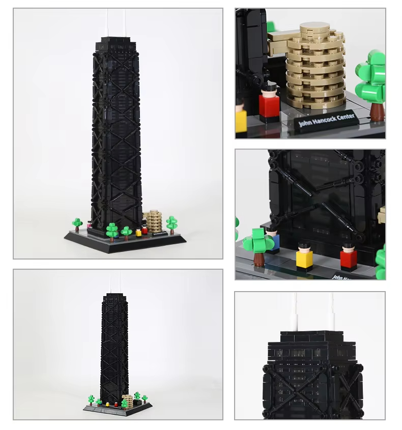 1284pcs John Hancock Center Bu - Kids Education Center 评论和价格