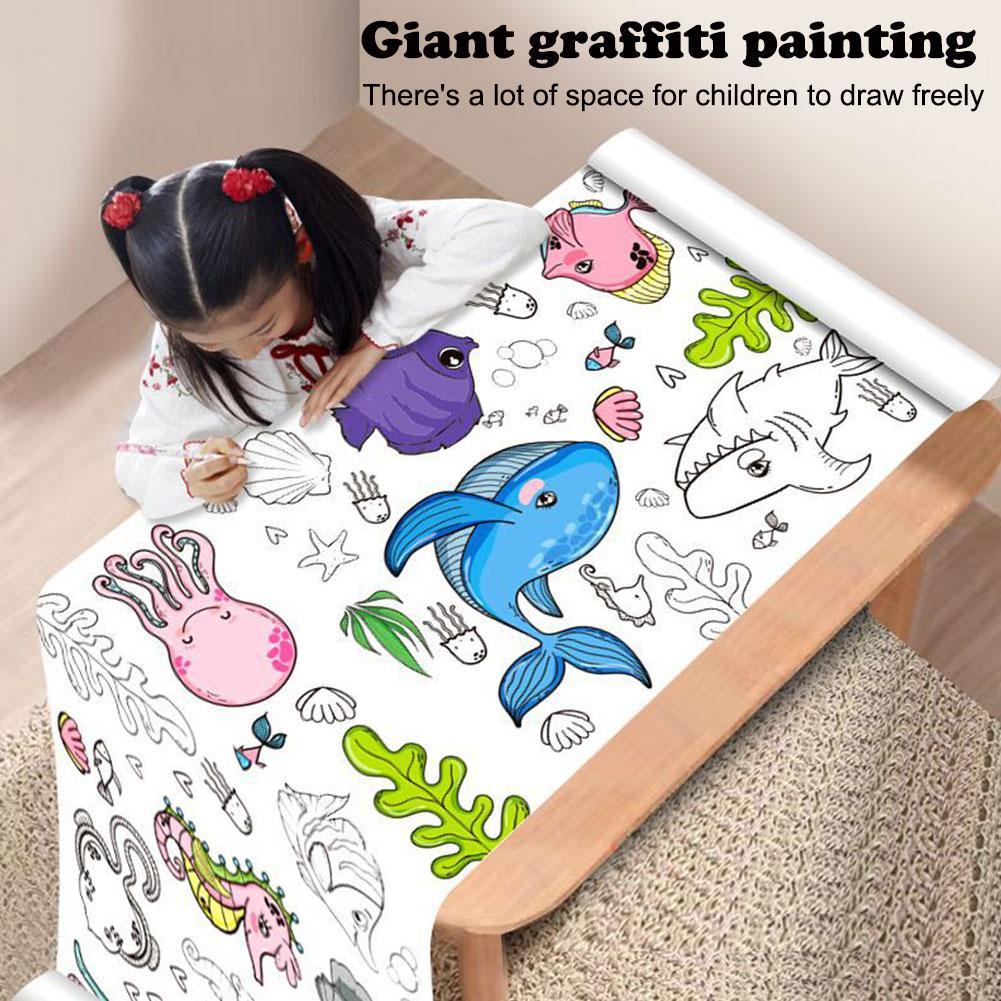 Children's Drawing Roll Sticky - Kids Education Laptop 评论和价格