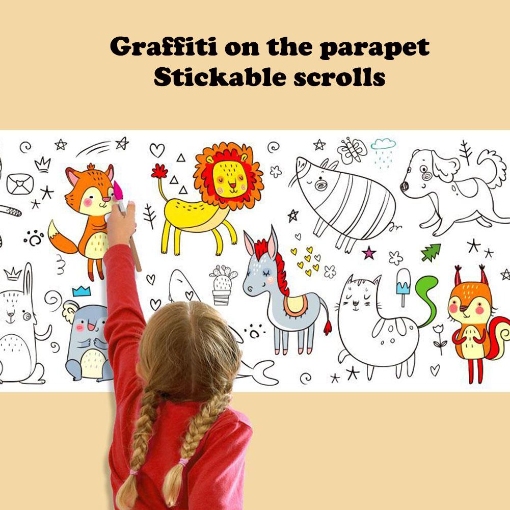Children's Drawing Roll Sticky - Kids Education Laptop 评论和价格