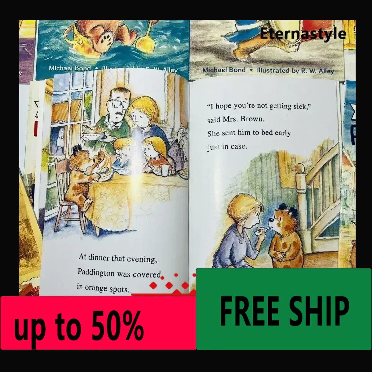 Hot Libro book 8 Volumes Engli - Kids Early Education 评论和价格