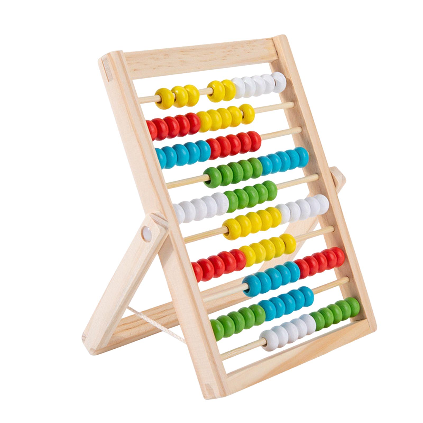 Multicolor Wooden Abacus Count - Kids Education Center 评论和价格