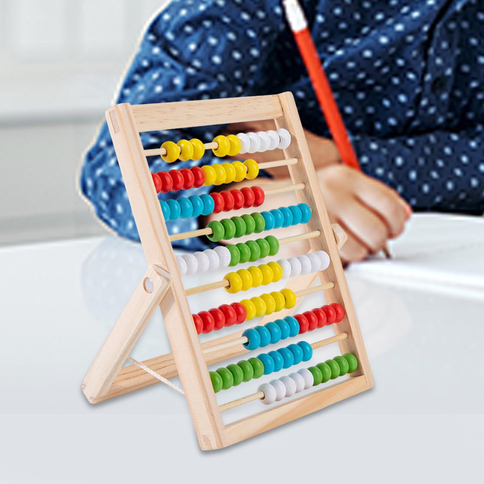 Multicolor Wooden Abacus Count - Kids Education Center 评论和价格