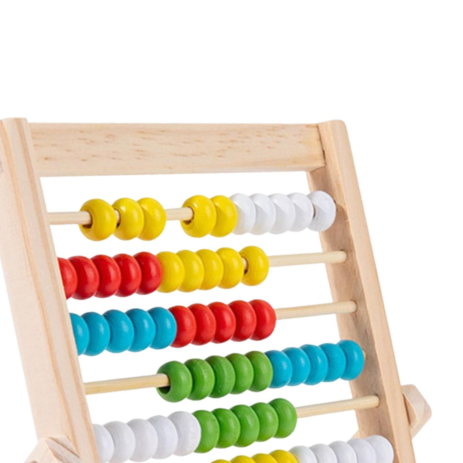 Multicolor Wooden Abacus Count - Kids Education Center 评论和价格