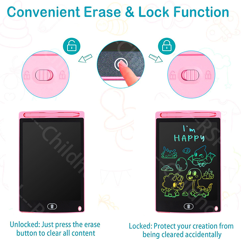 LCD Writing Tablet for Kids, 8 - Kids Education Tablet 评论和价格