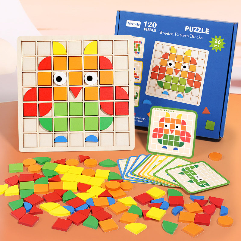 Montessori Cognition Puzzle Bo - Kids Educational Game 3 评论和价格
