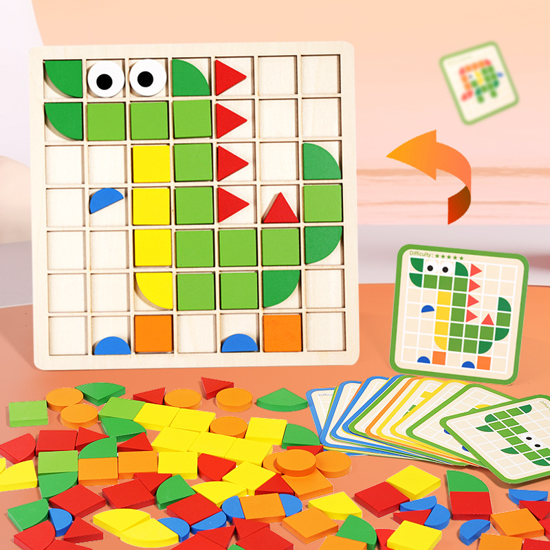 Montessori Cognition Puzzle Bo - Kids Educational Game 3 评论和价格