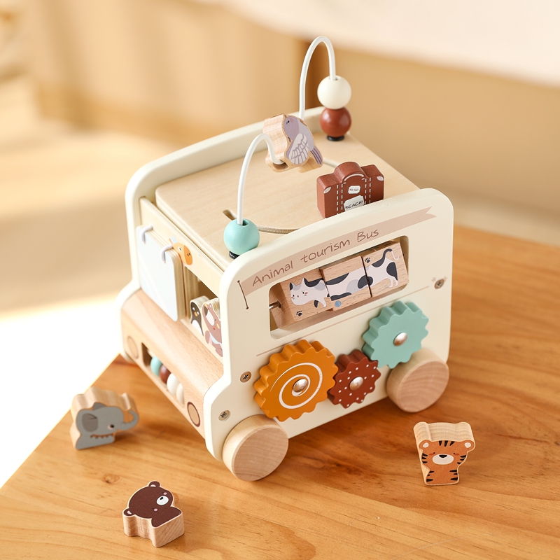 Montessori Wooden Children Toy - Kids Educational Game 3 评论和价格