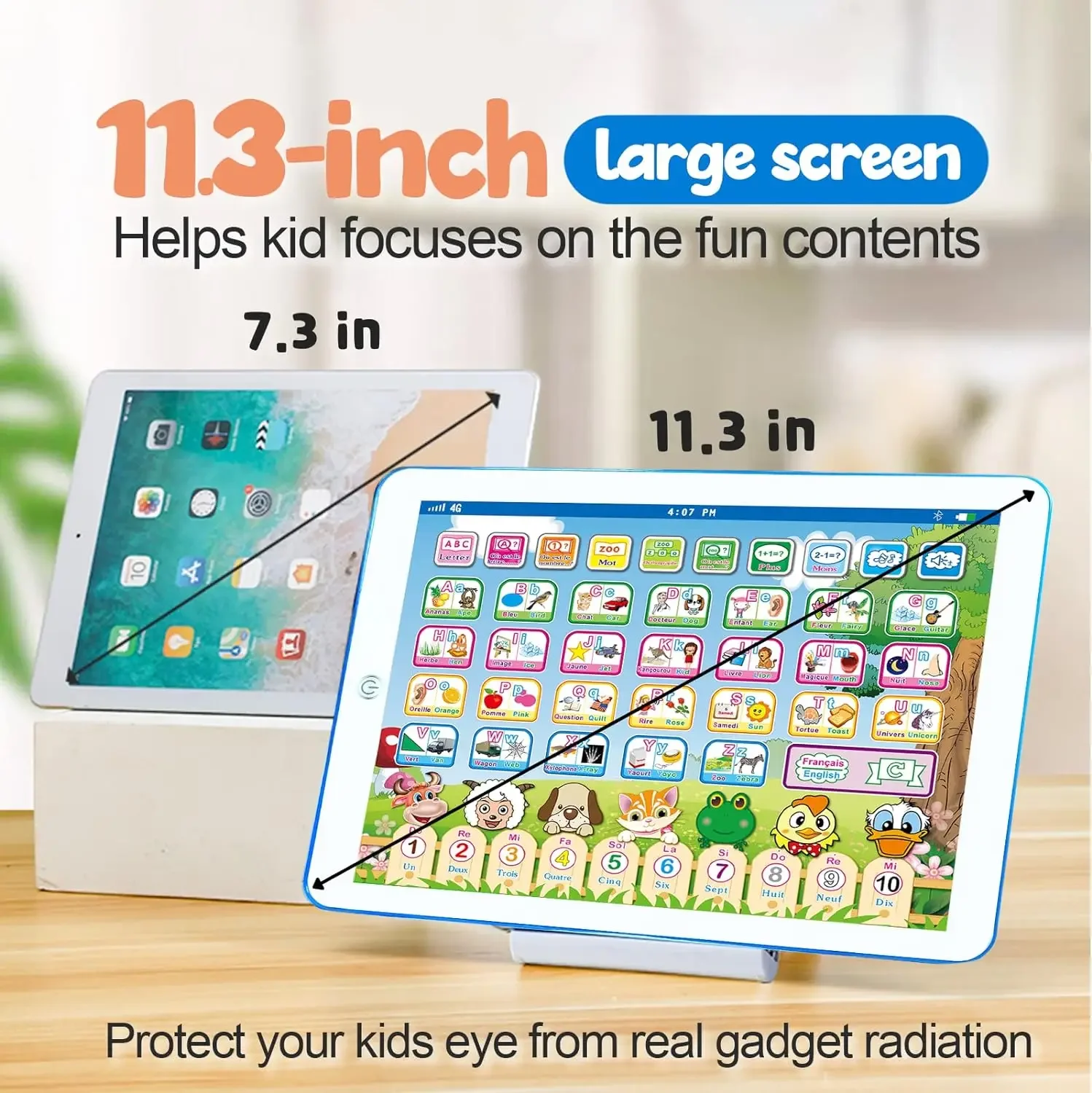 French English Bilingual Learn - Kids Education Tablet 评论和价格