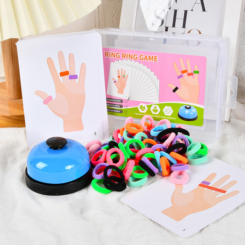 Kids Finger Ring Board Game Co - Kids Educational Game 3 评论和价格
