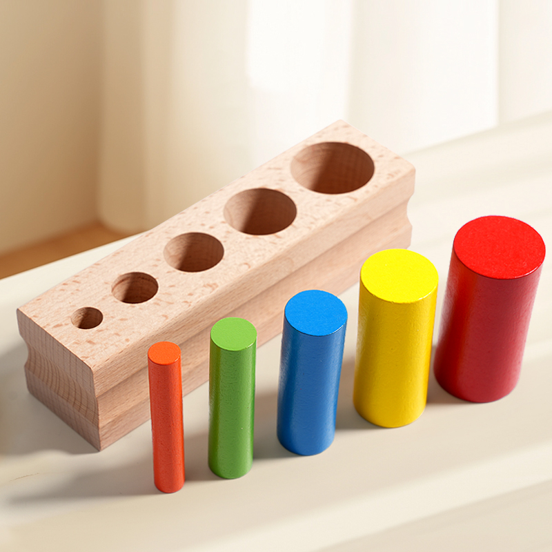 Montessori Wooden Colorful Kno - Kids Education Help 评论和价格