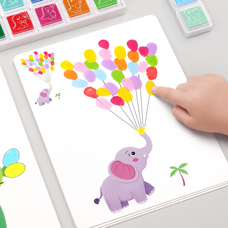 Creativity Finger Painting Set - Kids Education Laptop 评论和价格