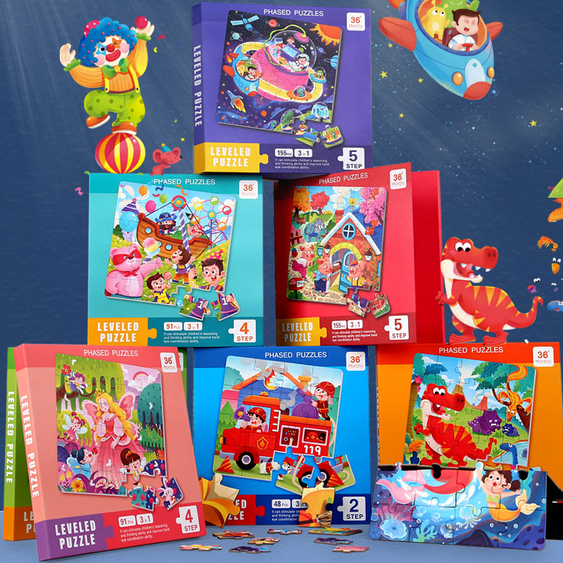 Kids Magnetic Wooden Puzzle Ca - Kids Educational Game 3 评论和价格