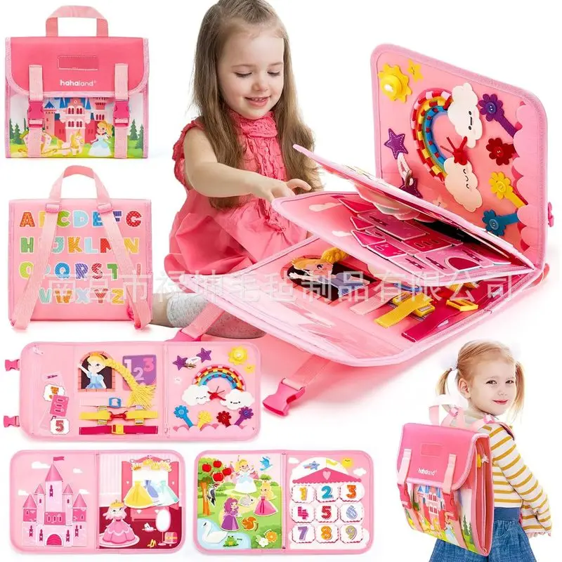 Princess Montessori Felt Busy  - Kids Education Toys 评论和价格