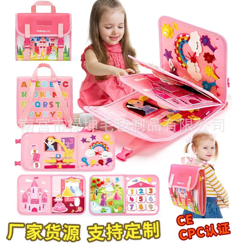 Princess Montessori Felt Busy  - Kids Education Toys 评论和价格