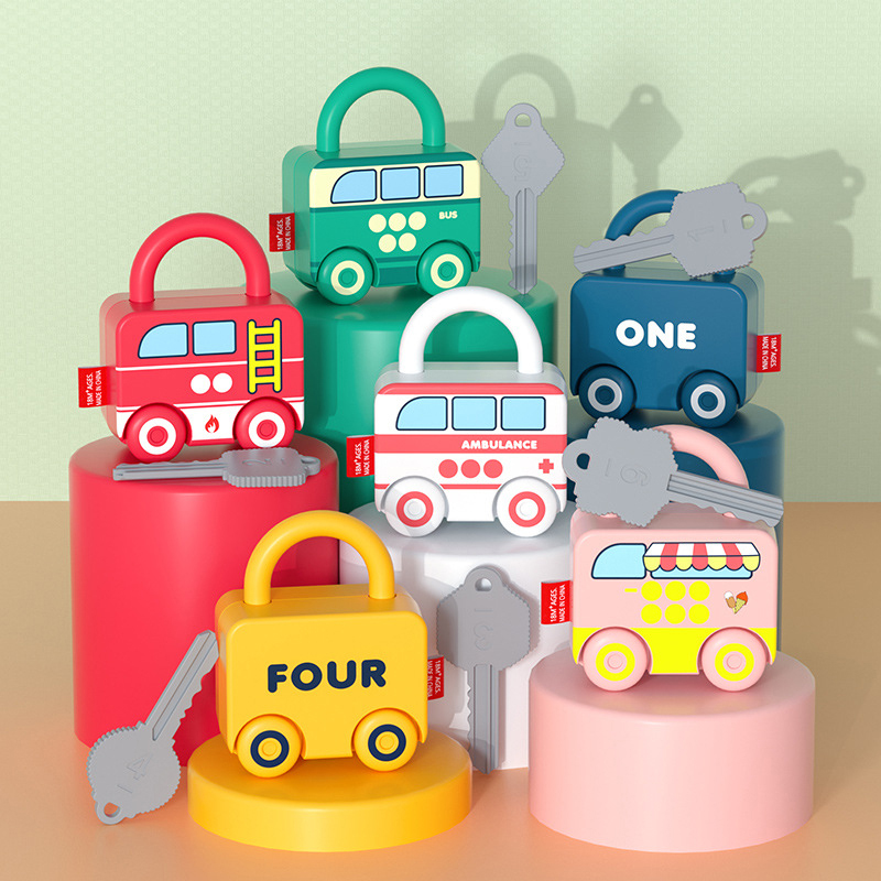 Baby Learning Lock with Key Ca - Kids Educational Game 3 评论和价格
