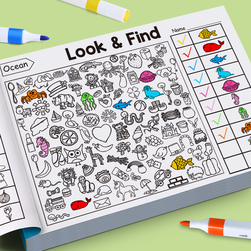 Children's Search Activity Boo - Kids Early Education 评论和价格
