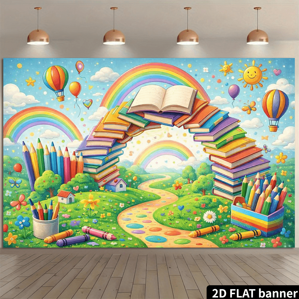Colorful Kids Room Wall Tapest - Kids Education Nursery 评论和价格