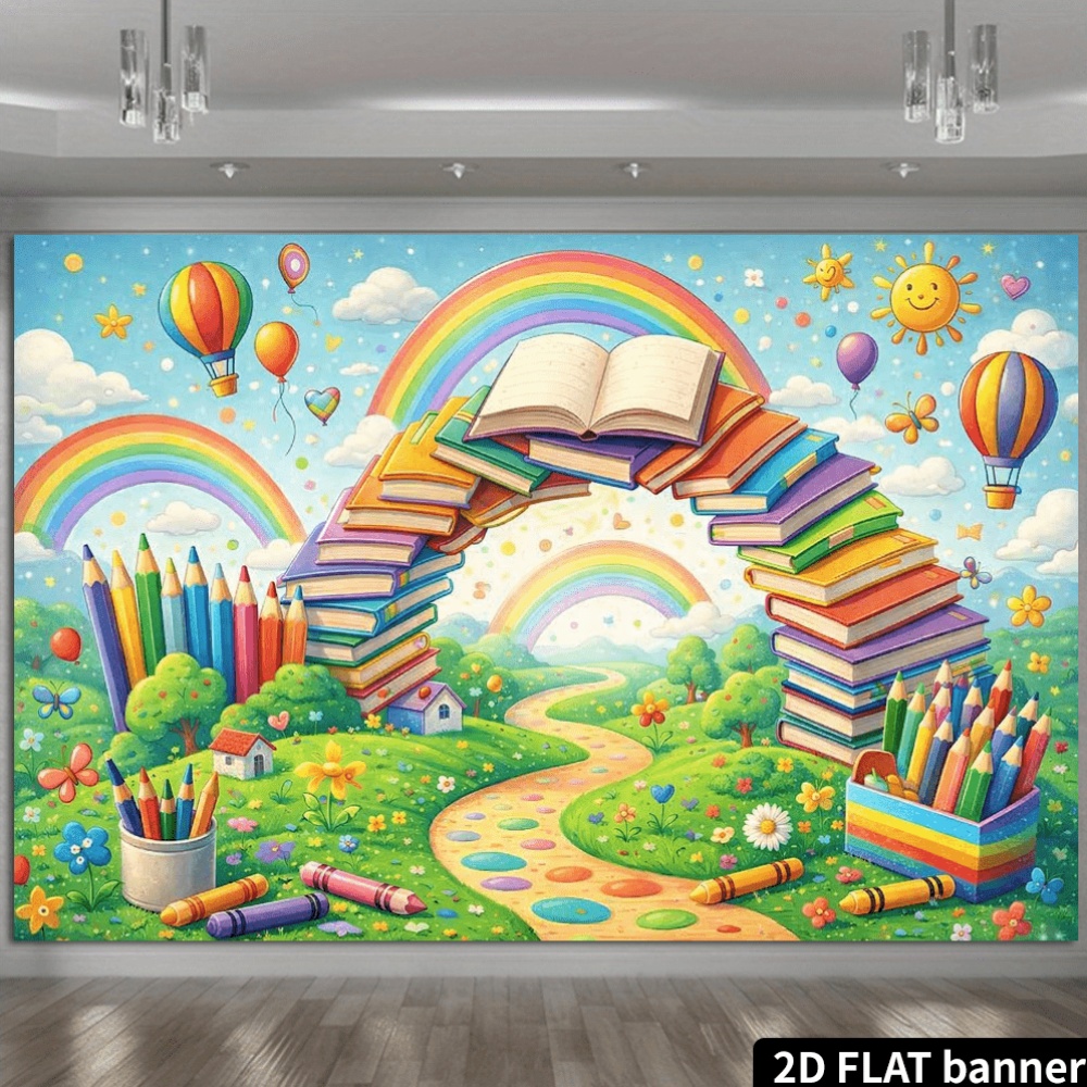 Colorful Kids Room Wall Tapest - Kids Education Nursery 评论和价格