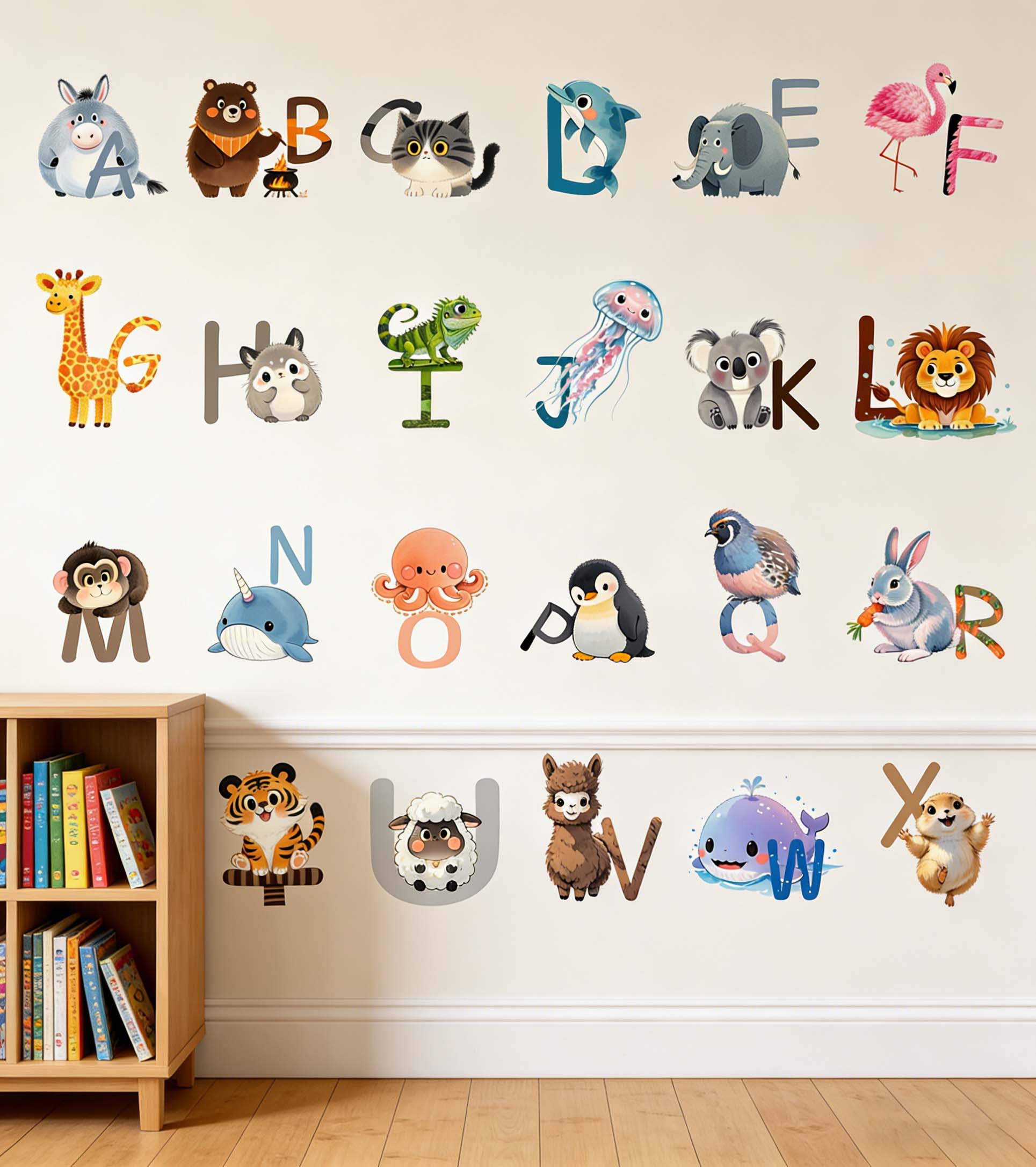 26 Letter English Alphabet Wal - Kids Education Center 评论和价格