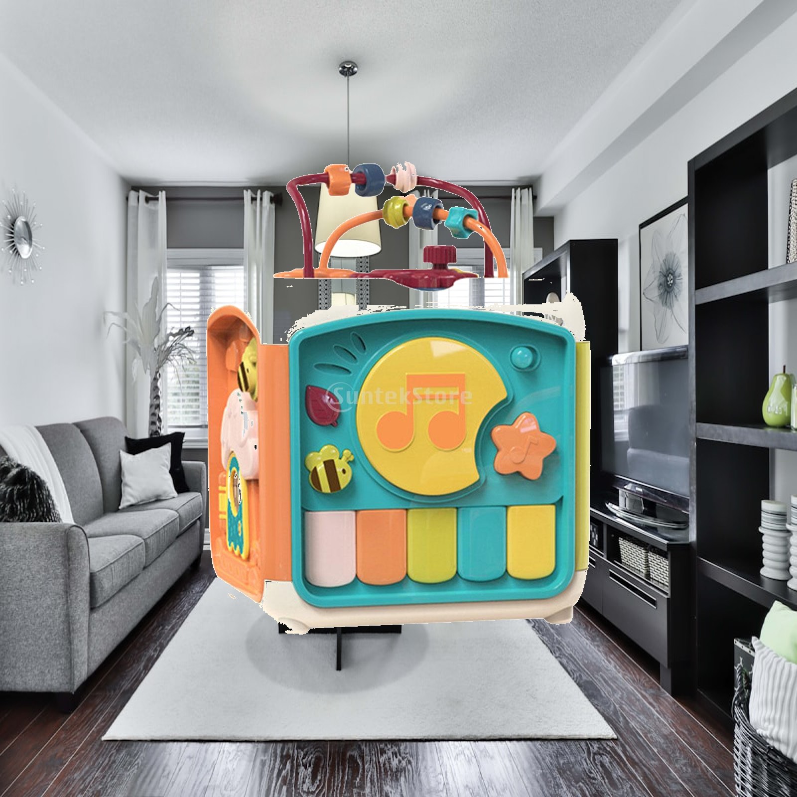 7 in 1 Activity Play Center fo - Kids Education Center 评论和价格